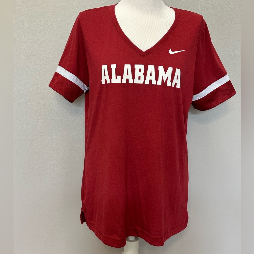 Women's Alabama Nike V-Neck Dri-Fit Tee Size XL